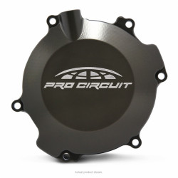 Couvercle de carter d'embrayage PRO CIRCUIT noir Kawasaki KX85/100