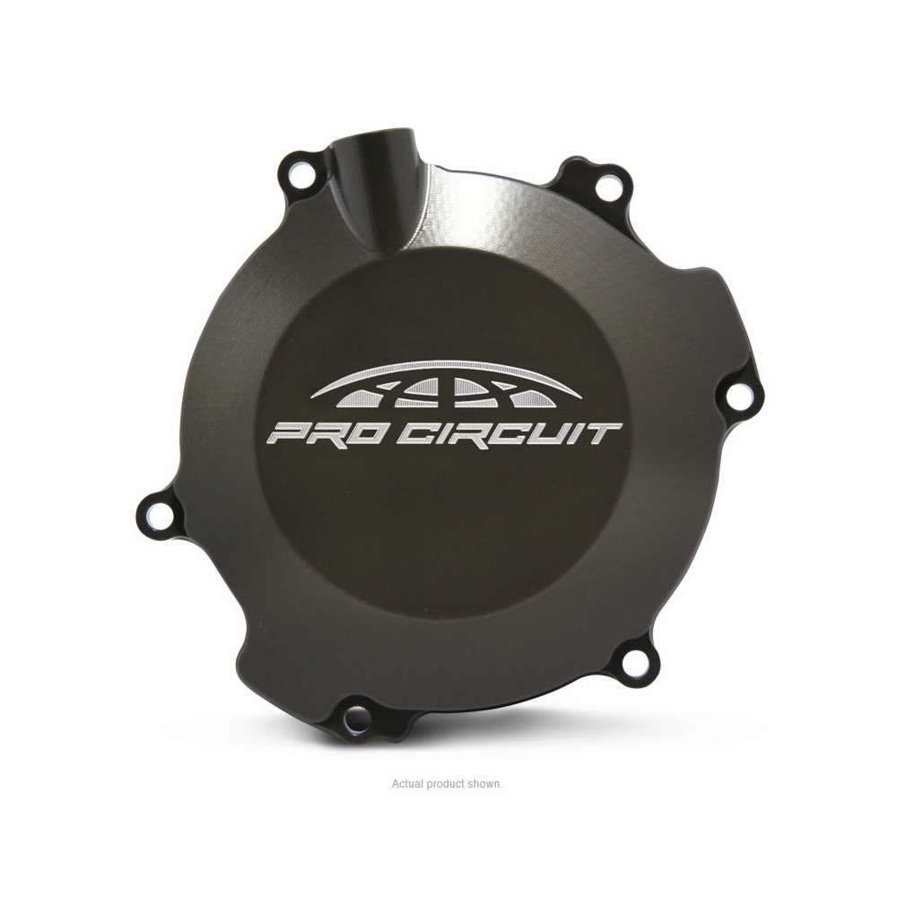 Couvercle de carter d'embrayage PRO CIRCUIT noir Kawasaki KX85/100