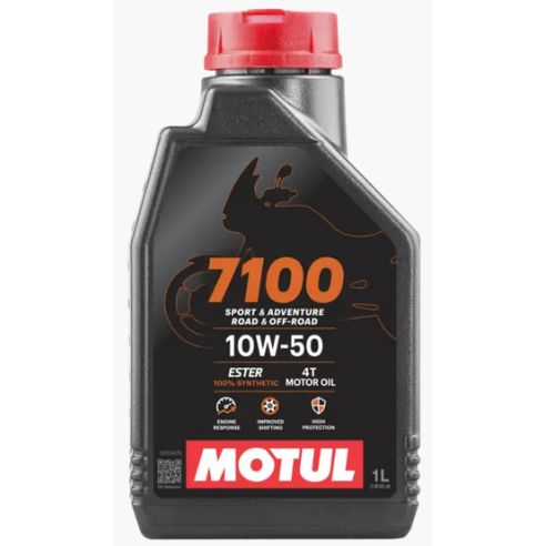 Huile Motul 7100 10W40 4 temps synthétique 1L