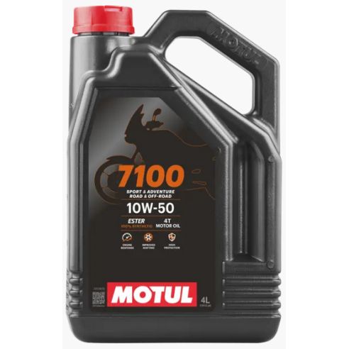 Huile Motul 7100 10W40 4 temps synthétique 4L