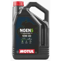 Huile Motul NGEN 5 10W-40 4 temps synthétique 4 litres