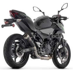 Silencieux Arrow Pro Race Inox noir - Kawasaki Ninja et Z 500