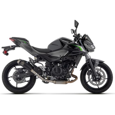 Silencieux Arrow Pro Race Inox noir - Kawasaki Ninja et Z 500