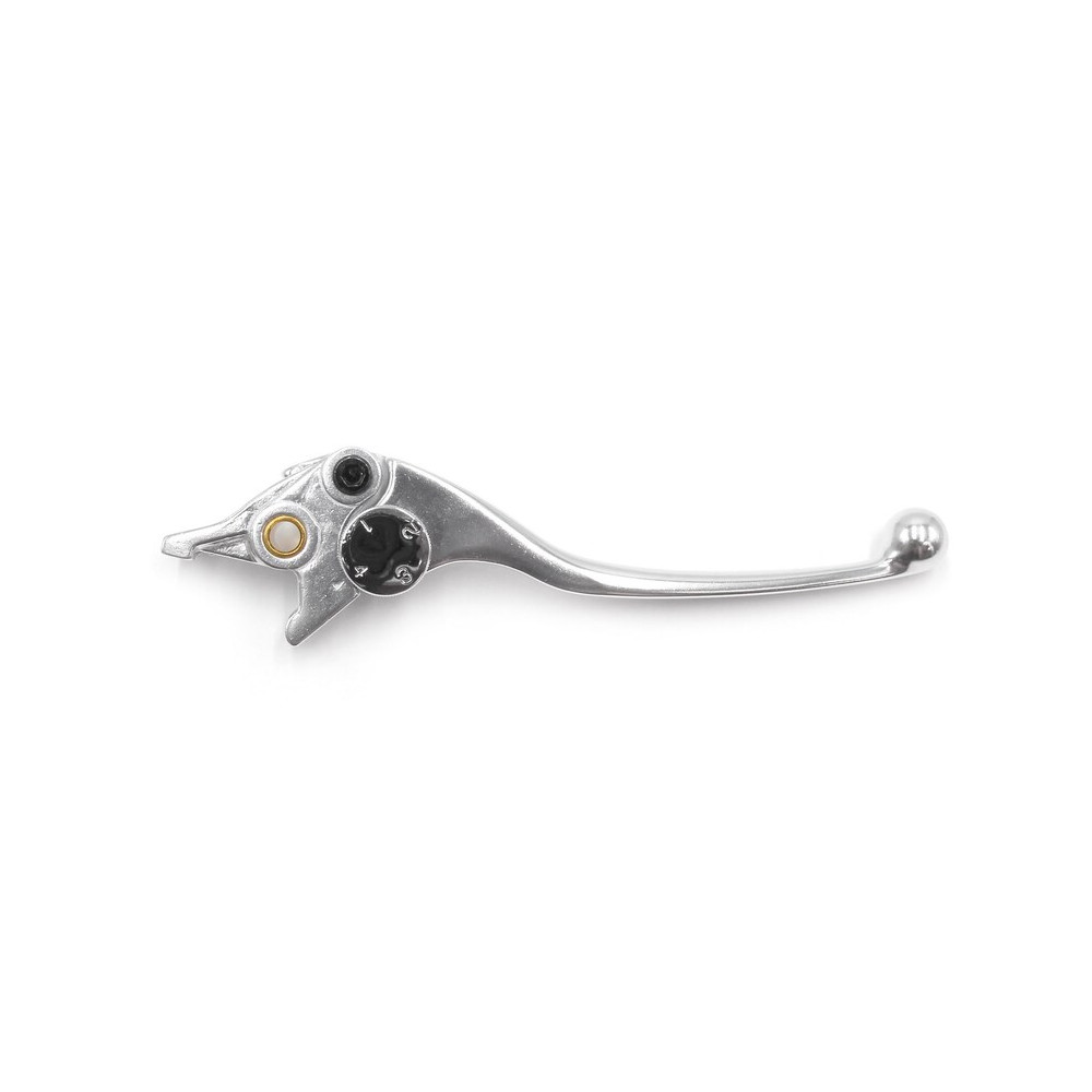 Levier de frein V PARTS type origine aluminium poli Cagiva 650 Raptor