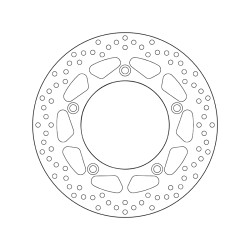 Disque de frein BREMBO Oro fixe - 68B407F8