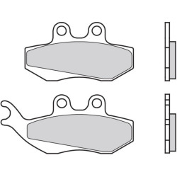 Plaquettes de frein BREMBO Scooter carbone céramique - 07012 Brembo 2 - AVSmoto Racing Parts 