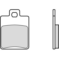 Plaquettes de frein BREMBO Scooter carbone céramique - 07019 Brembo 2 - AVSmoto Racing Parts 