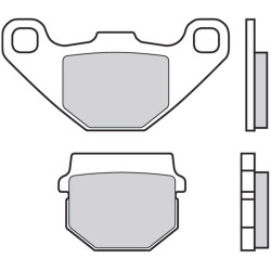 Plaquettes de frein BREMBO Scooter carbone céramique - 07026 Brembo 2 - AVSmoto Racing Parts 