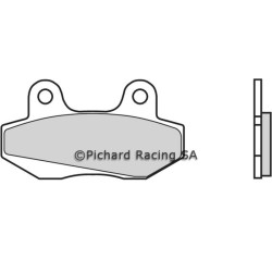 Plaquettes de frein BREMBO Scooter carbone céramique - 07027 Brembo 1 - AVSmoto Racing Parts 