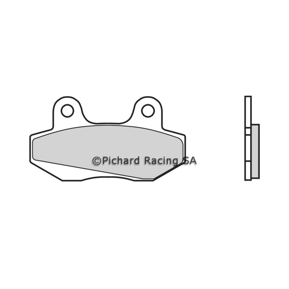 Plaquettes de frein BREMBO Scooter carbone céramique - 07027 Brembo 1 - AVSmoto Racing Parts 