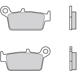 Plaquettes de frein BREMBO Scooter carbone céramique - 07028 Brembo 2 - AVSmoto Racing Parts 