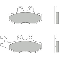 Plaquettes de frein BREMBO Scooter carbone céramique - 07056 Brembo 2 - AVSmoto Racing Parts 