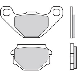 Plaquettes de frein BREMBO Scooter carbone céramique - 07015CC Brembo 2 - AVSmoto Racing Parts 