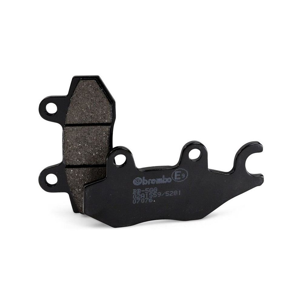 Plaquettes de frein BREMBO Scooter carbone céramique - 07076CC Brembo 1 - AVSmoto Racing Parts 