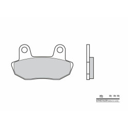 Plaquettes de frein BREMBO route carbone céramique - 07HO1609 Brembo 1 - AVSmoto Racing Parts 