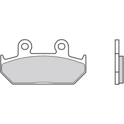 Plaquettes de frein BREMBO route carbone céramique - 07HO2307 Brembo 2 - AVSmoto Racing Parts 