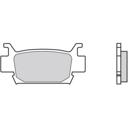 Plaquettes de frein BREMBO Off-Road métal fritté - 07HO58SD Brembo 2 - AVSmoto Racing Parts 