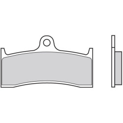 Plaquettes de frein BREMBO route carbone céramique - 07KA2009 Brembo 2 - AVSmoto Racing Parts 