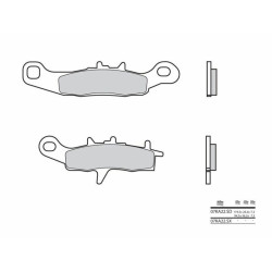 Plaquettes de frein BREMBO Off-Road métal fritté - 07KA22SD Brembo 1 - AVSmoto Racing Parts 