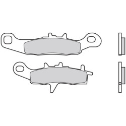 Plaquettes de frein BREMBO Off-Road métal fritté - 07KA22SD Brembo 2 - AVSmoto Racing Parts 