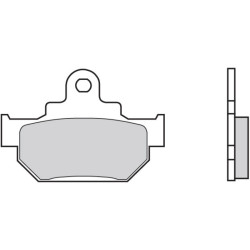 Plaquettes de frein BREMBO route carbone céramique - 07SU0808 Brembo 2 - AVSmoto Racing Parts 