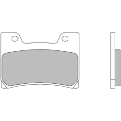 Plaquettes de frein BREMBO route carbone céramique - 07YA2409 Brembo 2 - AVSmoto Racing Parts 