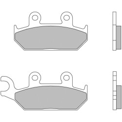 Plaquettes de frein BREMBO route carbone céramique - 07YA2508 Brembo 2 - AVSmoto Racing Parts 