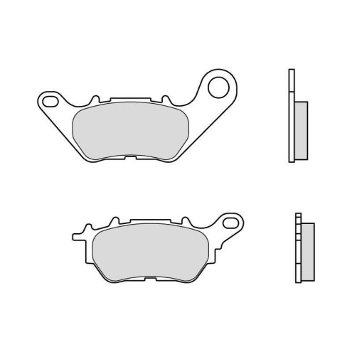 Plaquettes de frein BREMBO route carbone céramique - 07YA53CC Brembo 1 - AVSmoto Racing Parts 