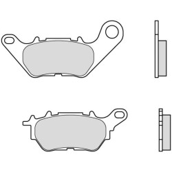 Plaquettes de frein BREMBO route carbone céramique - 07YA53CC Brembo 2 - AVSmoto Racing Parts 