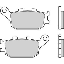 Plaquettes de frein BREMBO route carbone céramique - 07HO3607 Brembo 1 - AVSmoto Racing Parts 