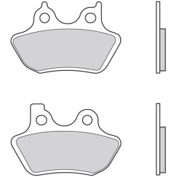 Plaquettes de frein BREMBO carbone céramique - 07HD16CC Brembo 2 - AVSmoto Racing Parts 