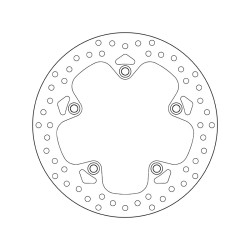 Disque de frein BREMBO Serie Oro rond fixe Brembo 2 - AVSmoto Racing Parts 