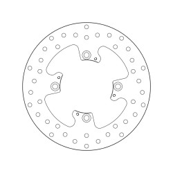 Disque de frein BREMBO Serie Oro rond fixe Brembo 2 - AVSmoto Racing Parts 