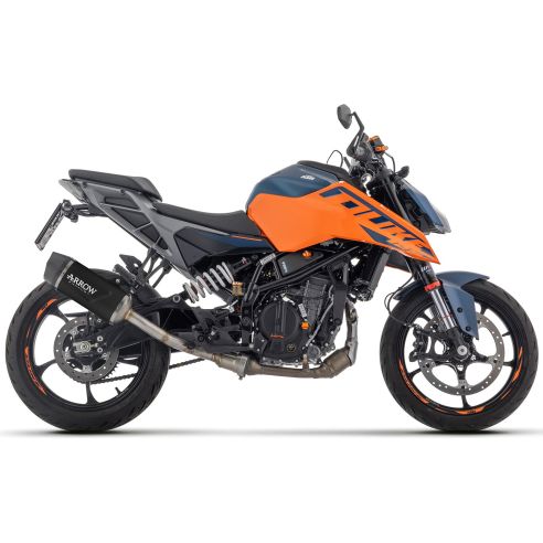 Silencieux Arrow Indy Race Evo Alu noir - KTM 125 Duke 2024