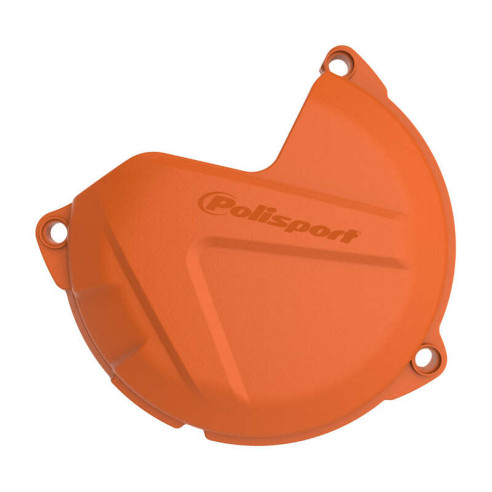 Protection de carter d'embrayage POLISPORT orange KTM