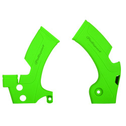 Protection de cadre POLISPORT vert Kawasaki KX450F