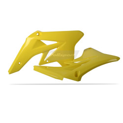 Ouïes de radiateur POLISPORT jaune Suzuki RM-Z250