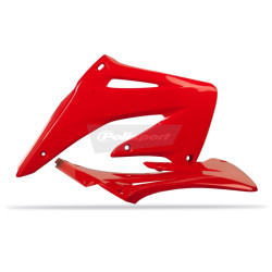 Ouïes de radiateur POLISPORT rouge Honda CRF450R