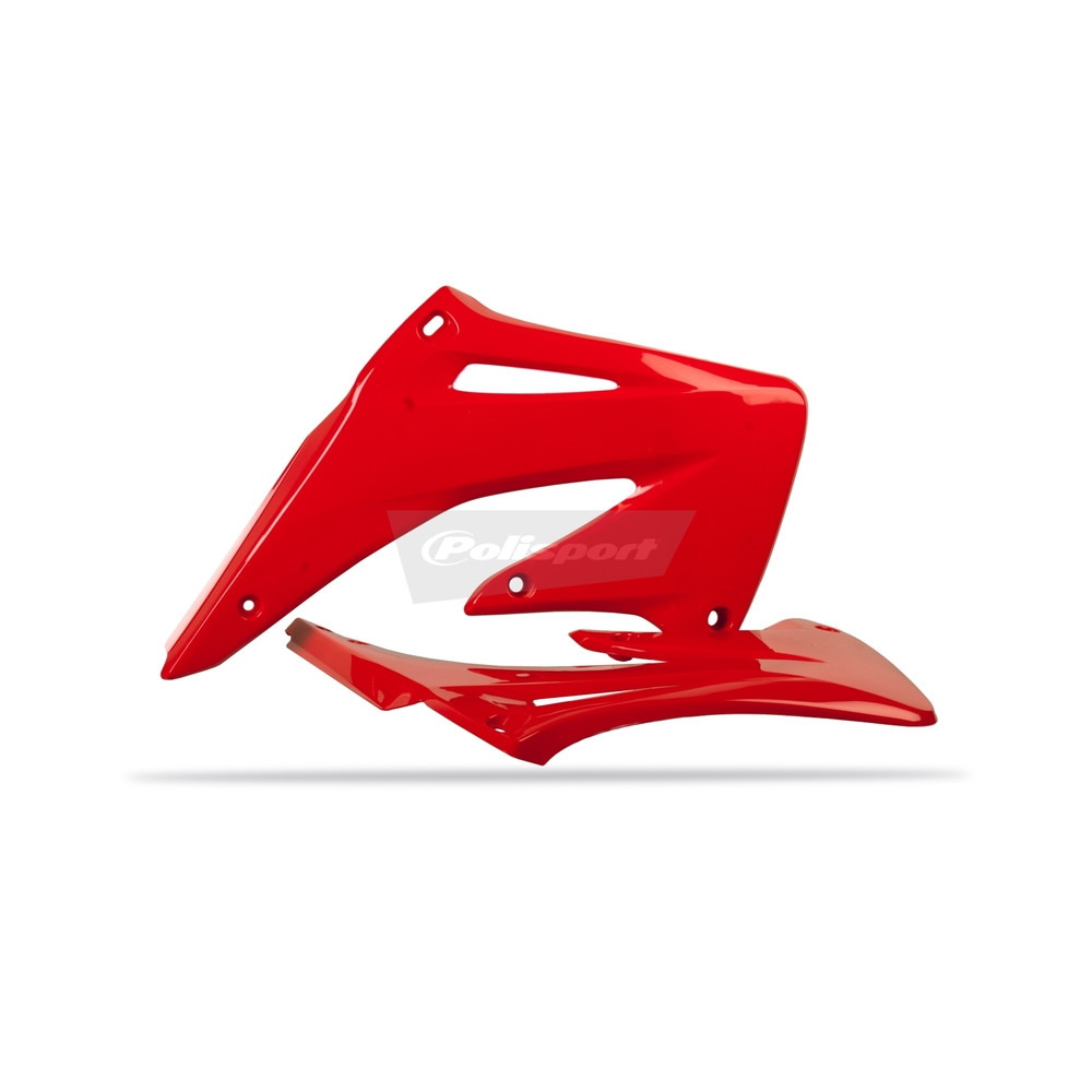 Ouïes de radiateur POLISPORT rouge Honda CRF450R