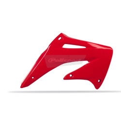 Ouïes de radiateur POLISPORT rouge Honda CRF450R