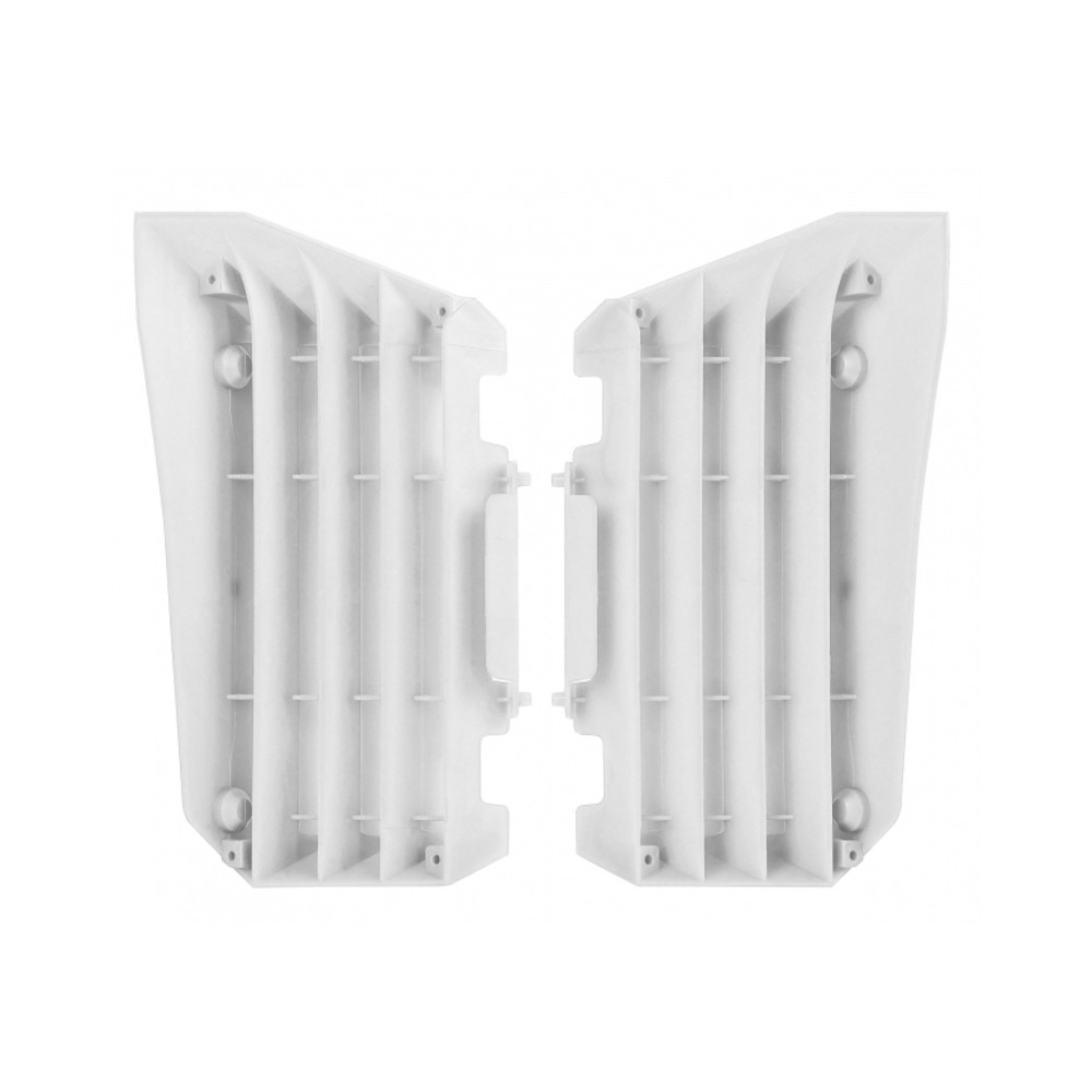 Cache radiateur POLISPORT blanc Yamaha YZ250F/YZ450F