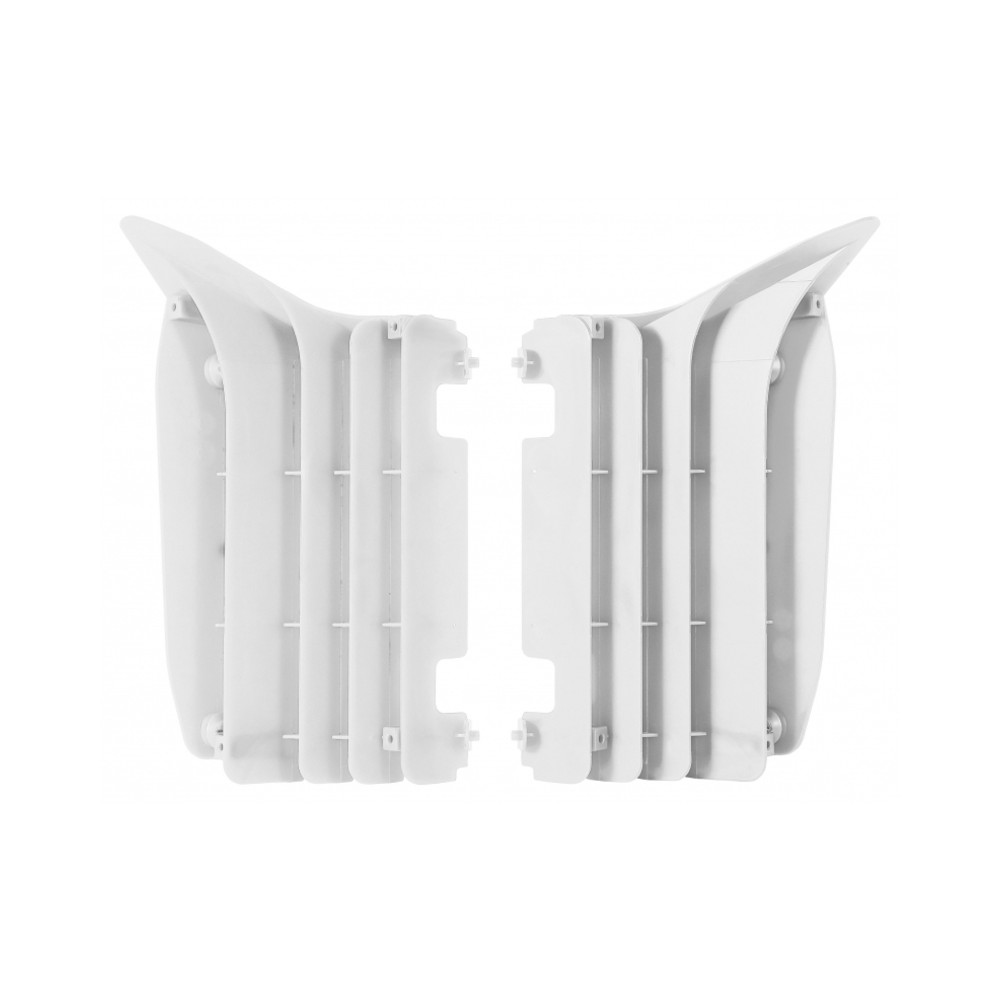 Cache radiateur POLISPORT blanc Yamaha YZ250F