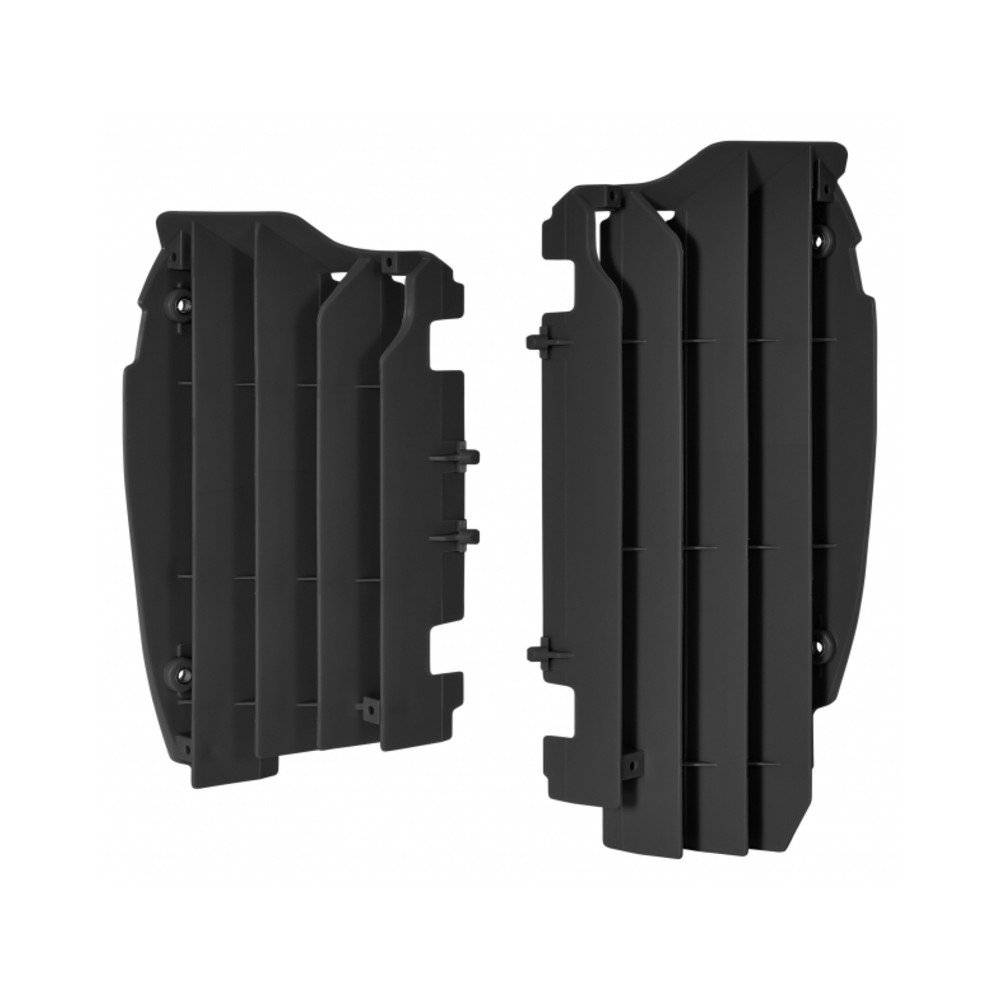 Cache radiateur POLISPORT noir Kawasaki KX450F