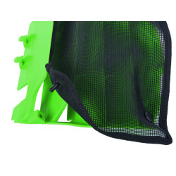 Filet cache radiateur POLISPORT noir Kawasaki KX250F