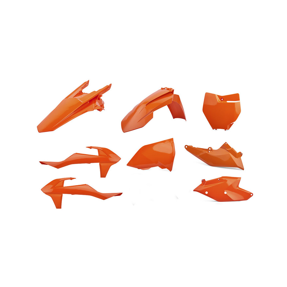 Kit plastique POLISPORT orange