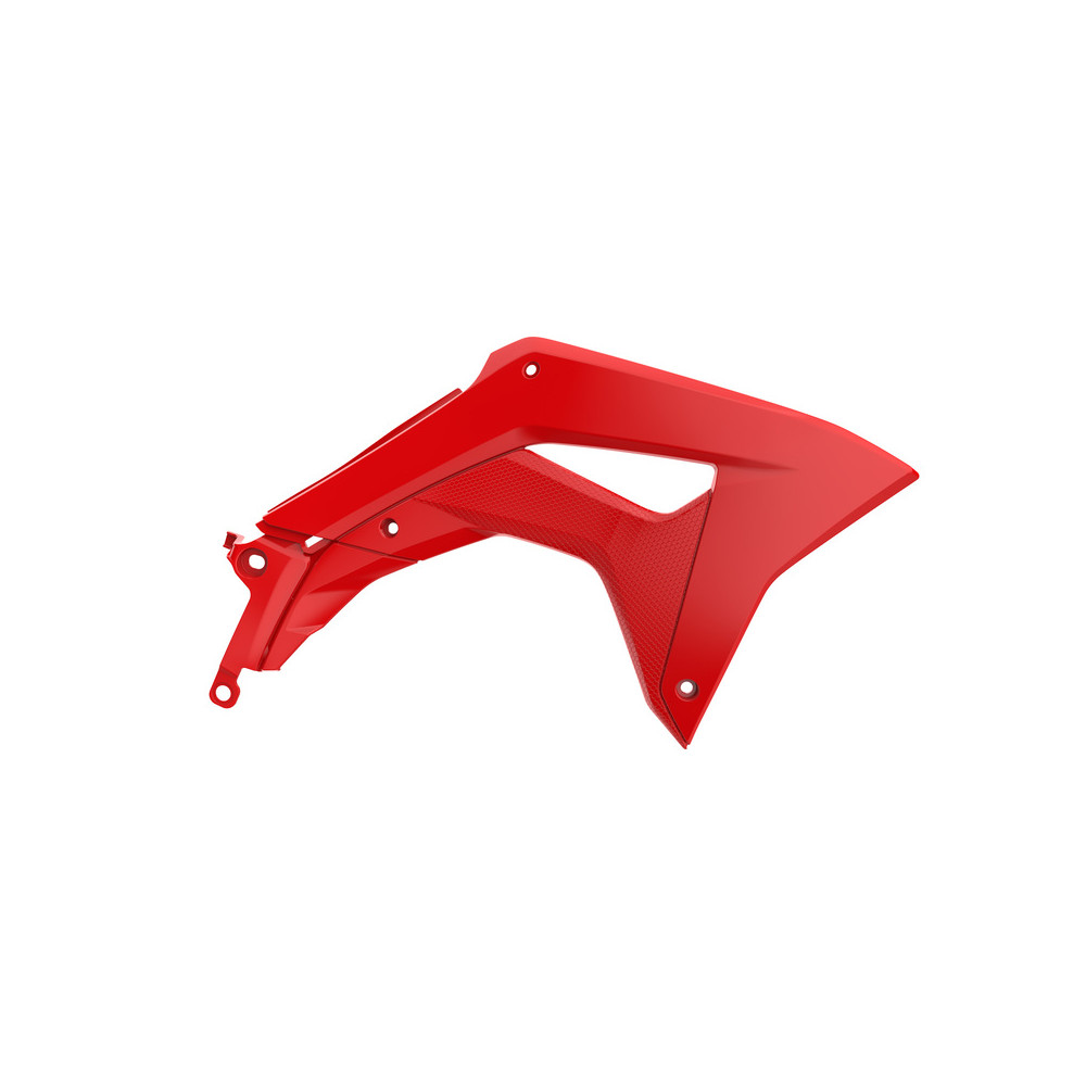 Ouïes de radiateur POLISPORT rouge - Honda CRF150L