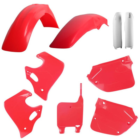 Kit plastiques POLISPORT couleur origine - Honda CR125/250