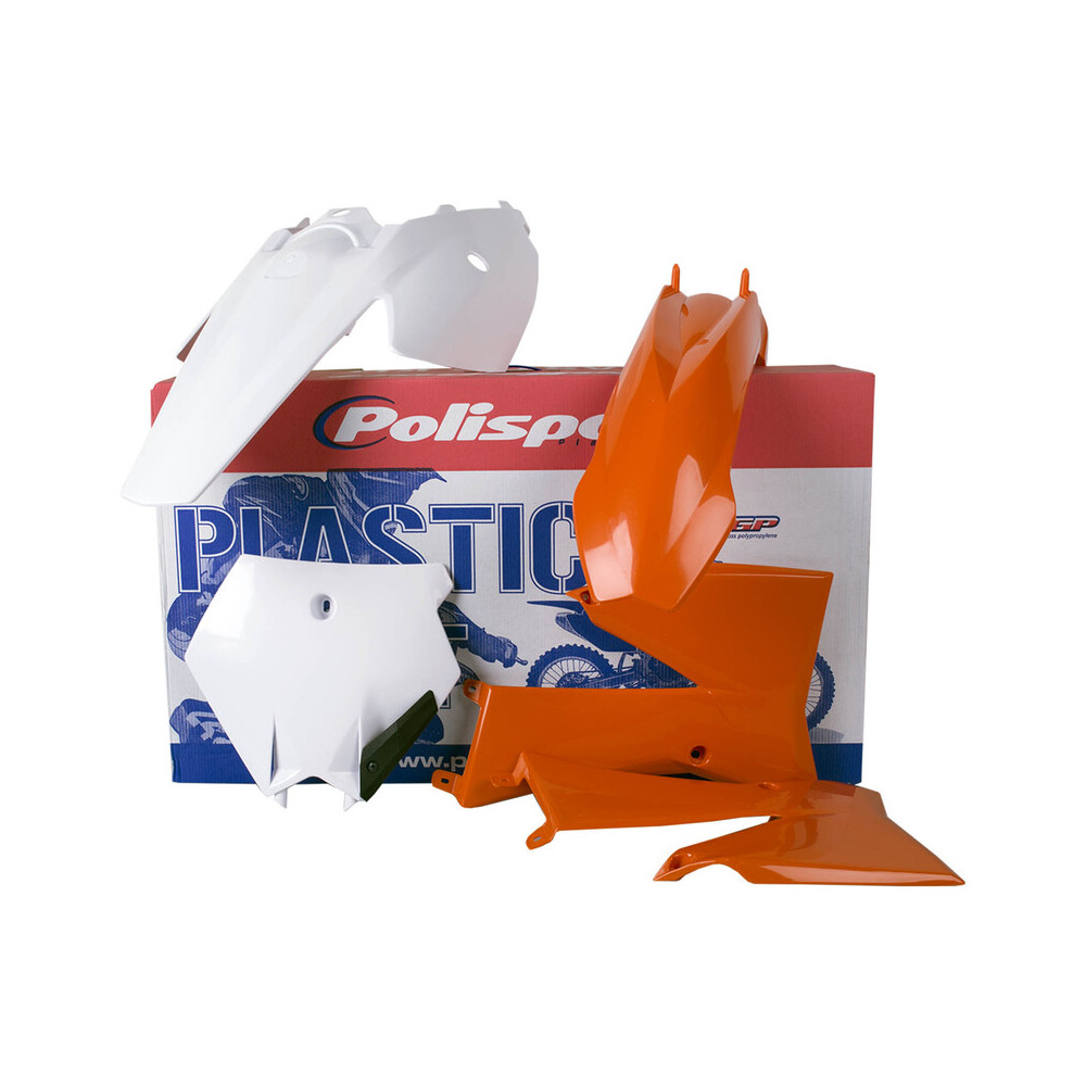 Kit plastique POLISPORT couleur origine (11-12) - KTM SX 85