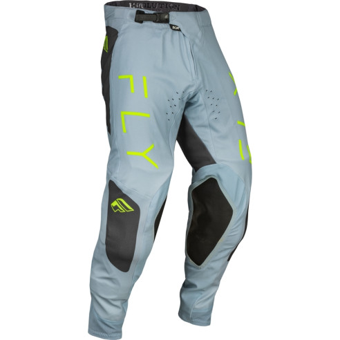 Pantalon FLY RACING Evolution DST - Ice Grey/anthracite/vert fluo