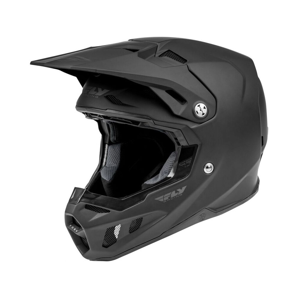 Casque FLY RACING Formula CC Solid Noir Mat XS